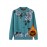 Middle-aged and Elderly Fleece Cardigan | Thick Jacket for Moms, Autumn and Winter Warm Elderly Clothing, Comfortable and Soft, Regular Length, Crew Neck, Button Details, Casual Style
