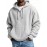 Multi-Color Waffle-Knit Half-Zip Hoodie Oversized Casual-Style Daily Outfit Comfortable Piece