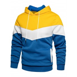 HERTALK Men's Hooded Sweatshirt, a Casual Sporty Top for Men