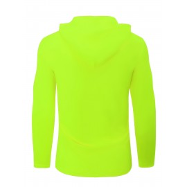 12pcs: Men's Active Casual Hoodie Hiking Fishing Long Sleeve