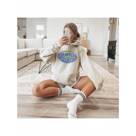Vintage Seattle Football Sweatshirt: Nfc West Champions, Unisex