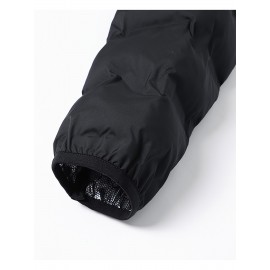 Men'S Stand Collar Thin Jacket | Casual Style, Regular Fit, Filler, Pocket Details, Autumn-Winter Trendy Short Coat
