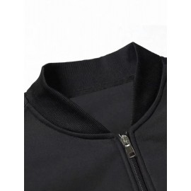 [Trendy Printed Jacket] Men's Printed Trendy Hot-Selling Autumn/Winter High-End Casual Youth Jacket Collar Stylish Versatile Top Jacket Coat